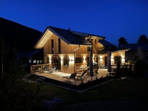 Chalet Almzeit - Nachtaufnahme